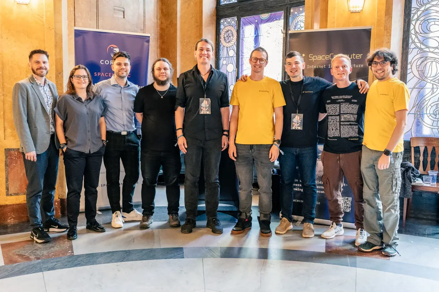 Spacemanic and SpaceComputer teams